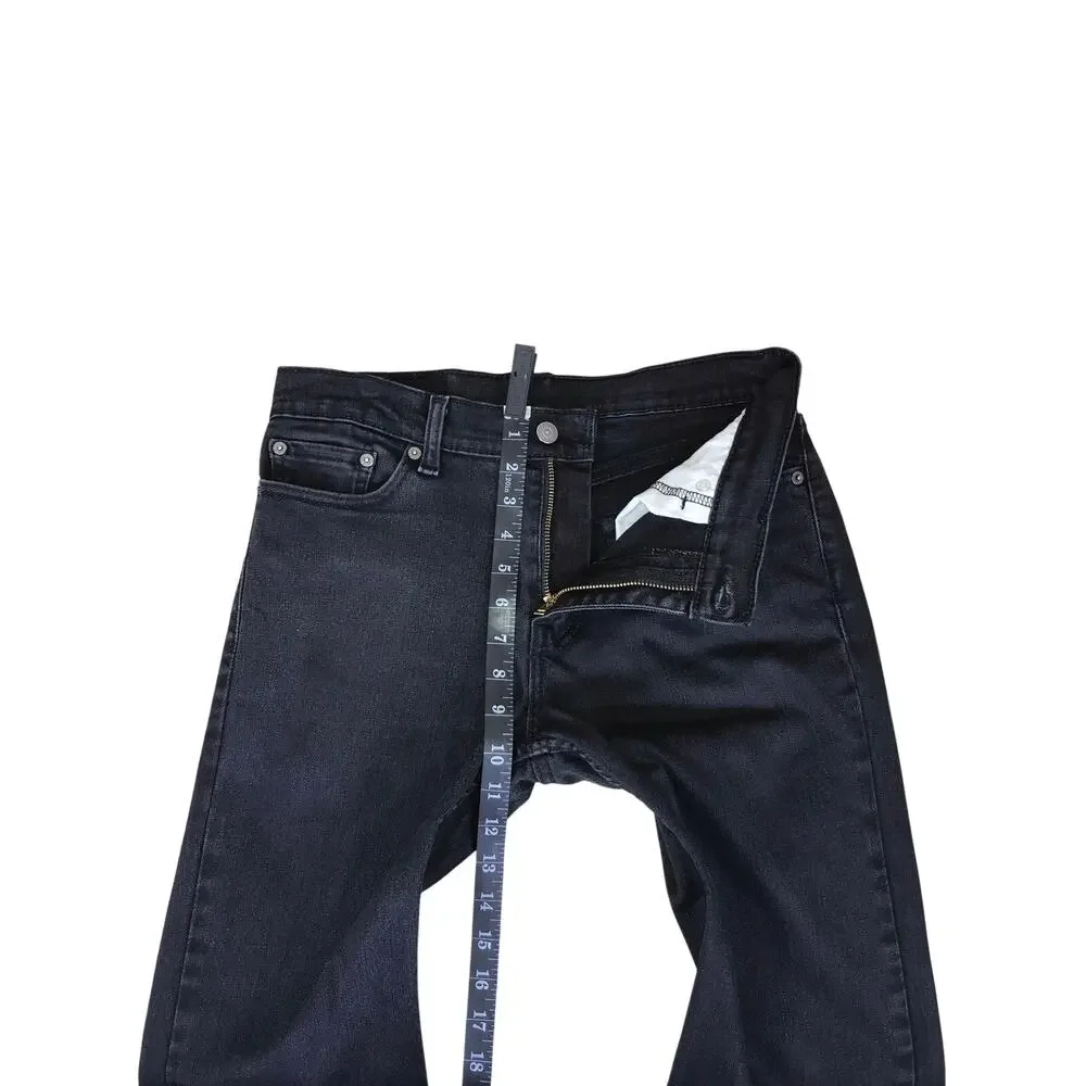 Levi’s 511 Slim Fit Jeans Men’s 30x32 Black Dark Wash Denim Skater Streetwear